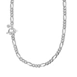 Chunky T-Bar Figaro Chain