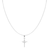 Mini Belcher Chain Crucifix