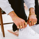 Micro Cuban T-Bar Bracelet